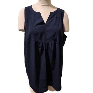 Croft’s& Barrow Navy Blue Tank XXL